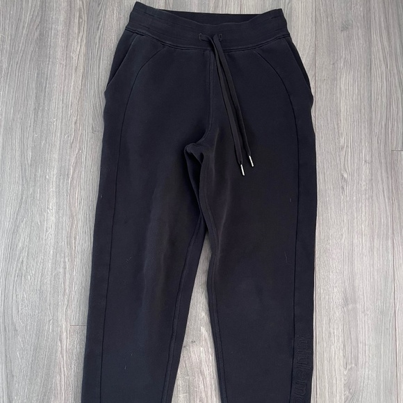 Lululemon scuba sweat pants black size 4, 28" - Picture 1 of 1